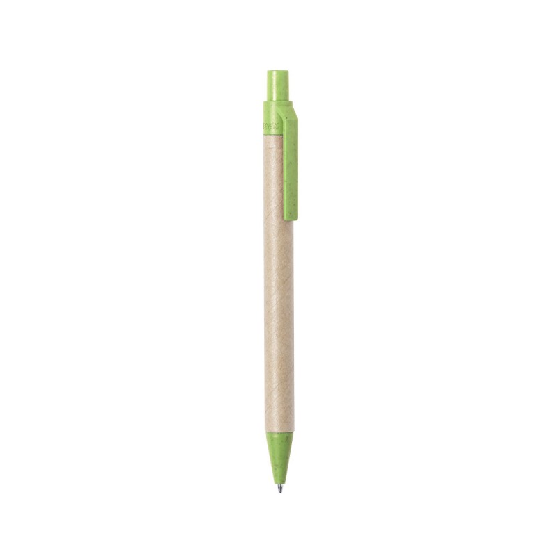 Penna biro in cartone riciclato da personalizzare - cod. MK6773