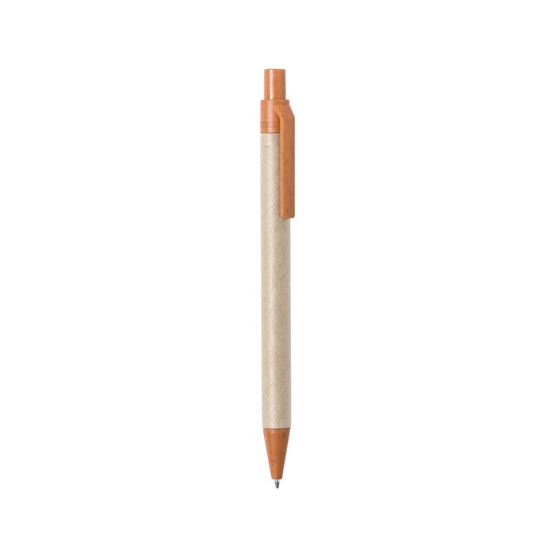 Penna biro in cartone riciclato da personalizzare - cod. MK6773
