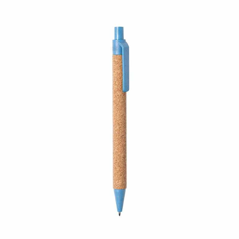 Penna biro personalizzabile in sughero - cod. MK6774