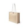 Borsa in Juta laminata f.to 44.5x35x14 cm.