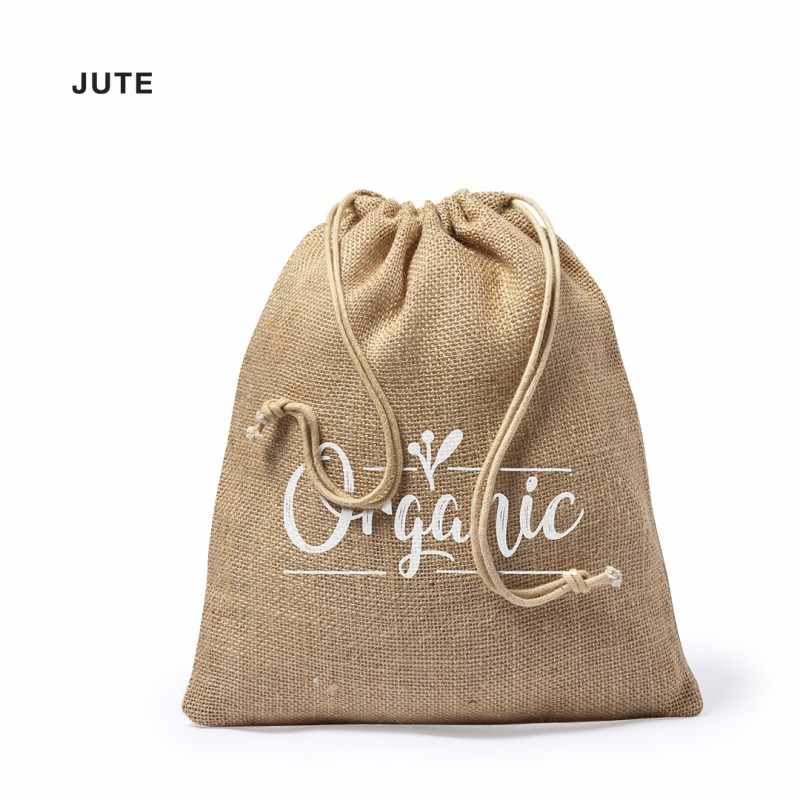 Sacca in Juta da personalizzare f.to 25x30 cm. - cod. MK6824
