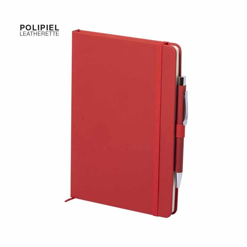Block Notes con penna e 100 fogli a righe - cod. MK6839