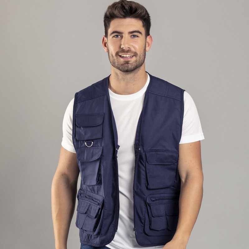 Gilet da lavoro da stampare con logo - cod. MK9487