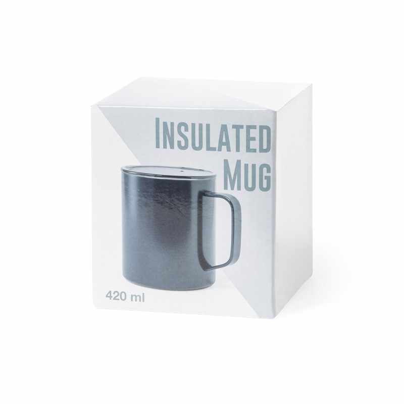 Tazza con isolamento a doppia parete da 420 ml - cod. MK1046