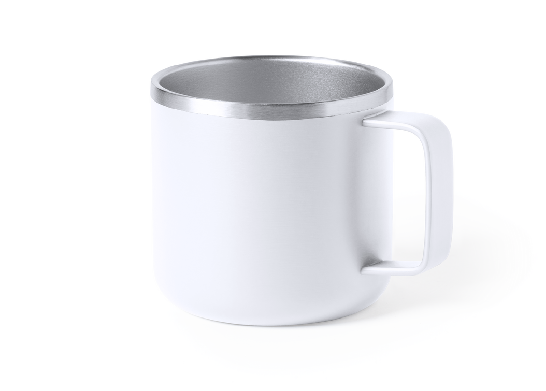 Tazza in acciaio da serigrafare - cod. MK1048