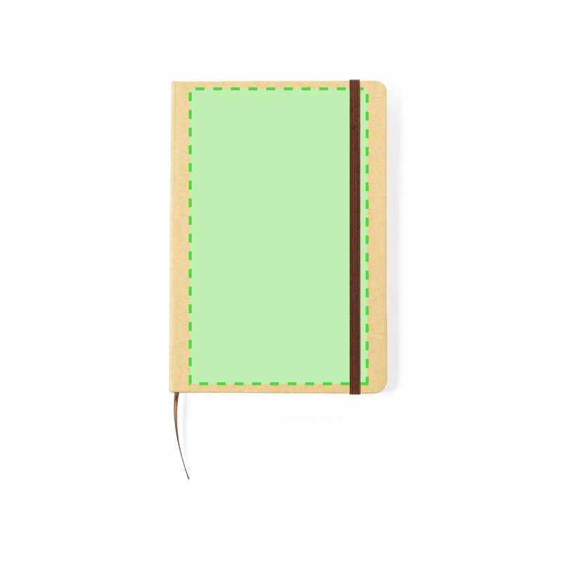 Block Notes A5 da 100 fogli con rifinitura kraft - cod. MK1134