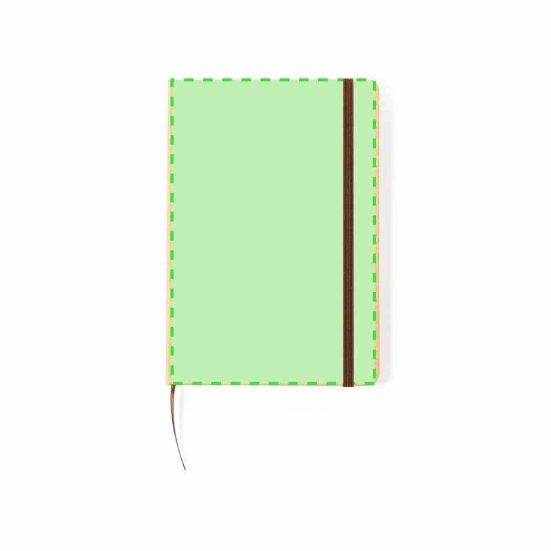 Block Notes A5 da 100 fogli con rifinitura kraft - cod. MK1134