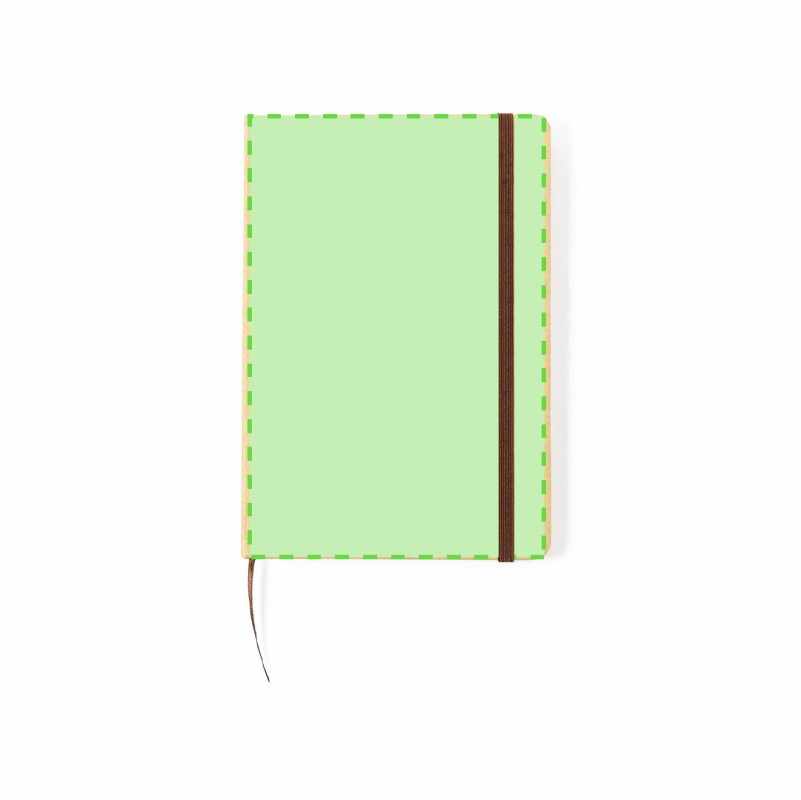 Block Notes A5 da 100 fogli con rifinitura kraft - cod. MK1134