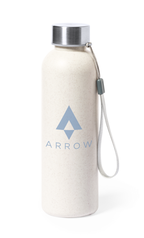 Borraccia in Acciaio da 600 ml da serigrafare - cod. MK1162