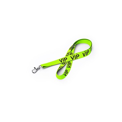Lanyard neon con testo standard - FA-6641 Lanyard neon con testo standard - FA-6641