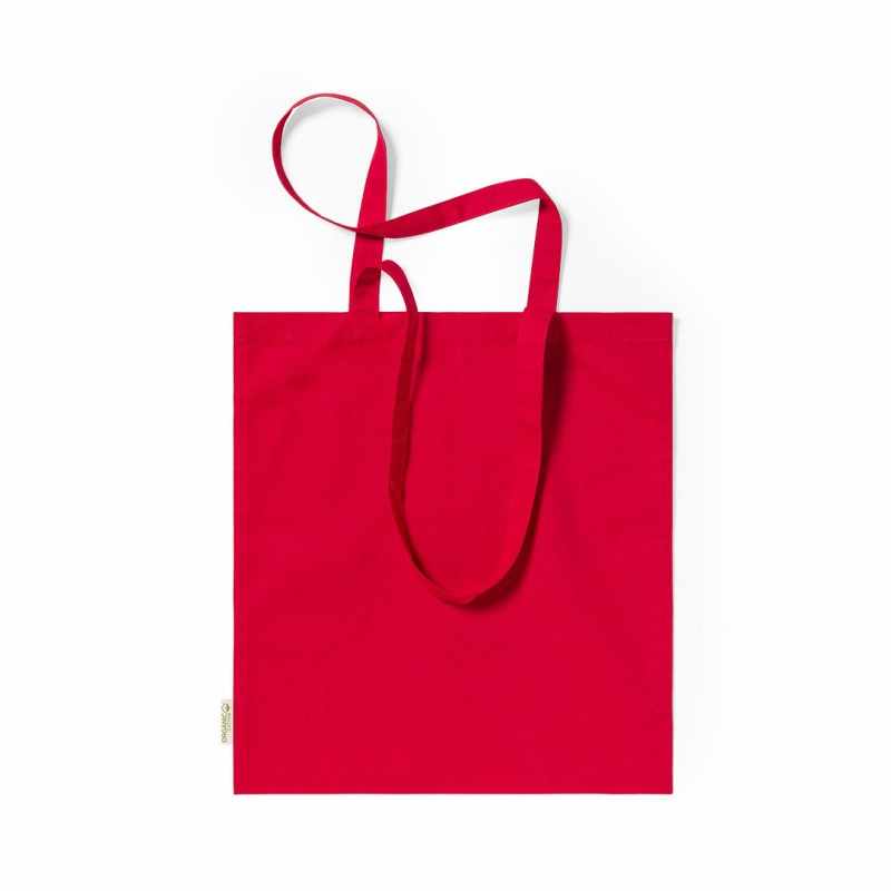 Borsa colorata con scritte f.to 38x42 cm. - cod. MK1175