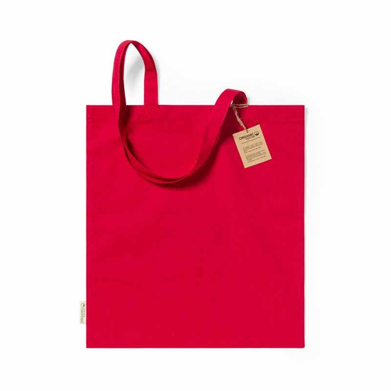 Borsa colorata con scritte f.to 38x42 cm. - cod. MK1175