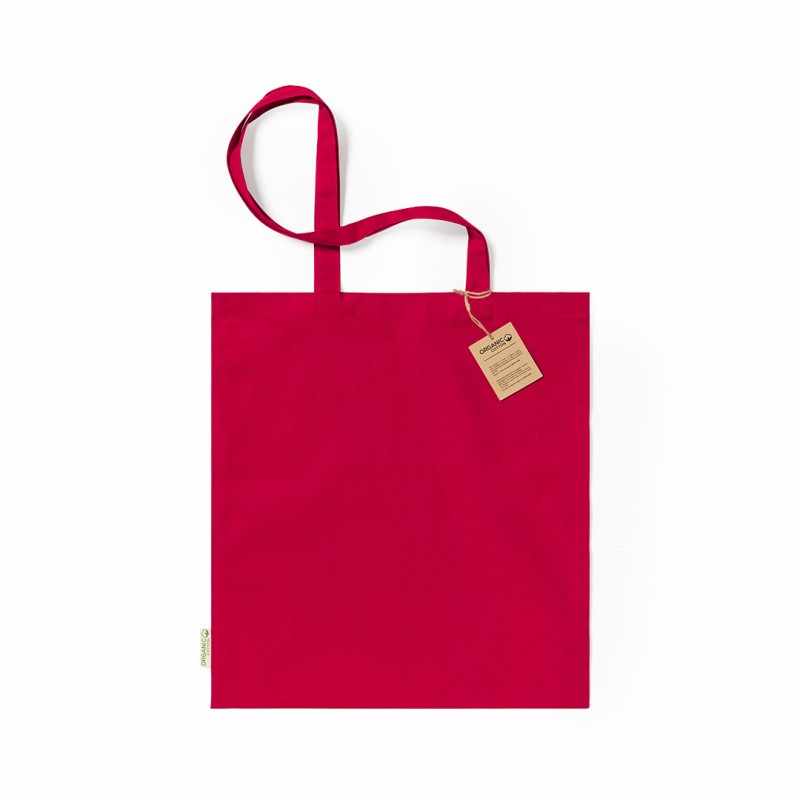 Borsa colorata con scritte f.to 38x42 cm. - cod. MK1175
