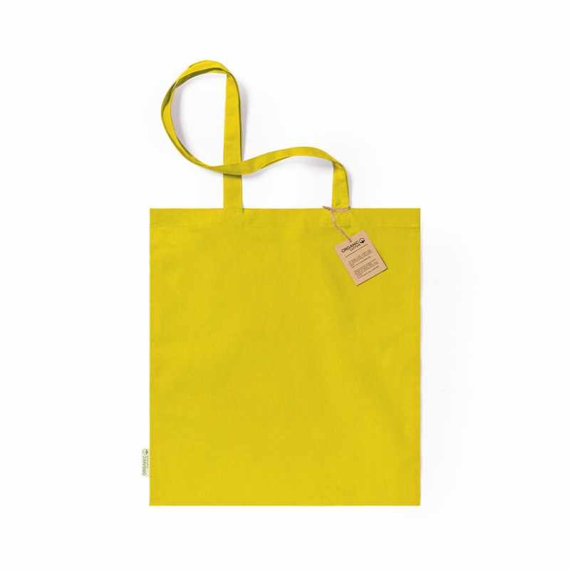 Borsa colorata con scritte f.to 38x42 cm. - cod. MK1175