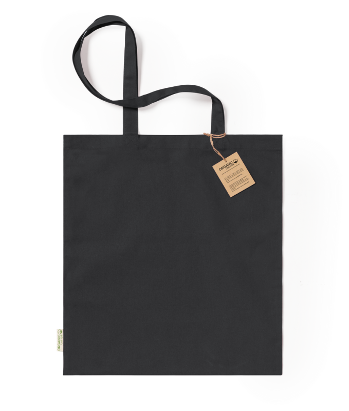 Borsa colorata con scritte f.to 38x42 cm. - cod. MK1175