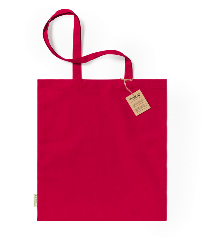 Borsa colorata con scritte f.to 38x42 cm. - cod. MK1175