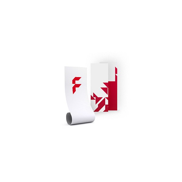 Parete ripiegabile Comfort XXL, stampa - FA-6866