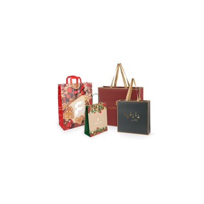 Shopper di Natale con motivo grafico - FA-6988 Shopper di Natale con motivo grafico - FA-6988