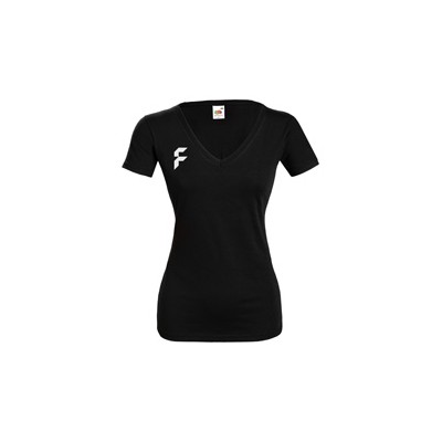 T-shirt Basic da donna con collo a V - FA-7128 T-shirt Basic da donna con collo a V - FA-7128