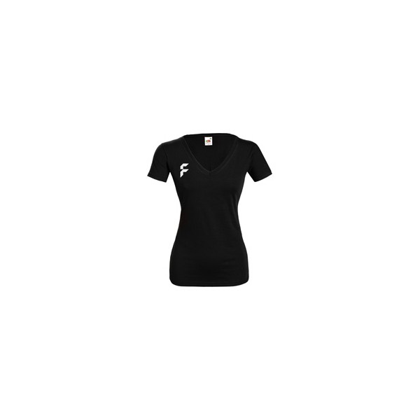 T-shirt Basic da donna con collo a V - FA-7128