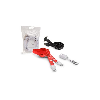 Lanyard con cavo multi-charger - FA-7151 Lanyard con cavo multi-charger - FA-7151
