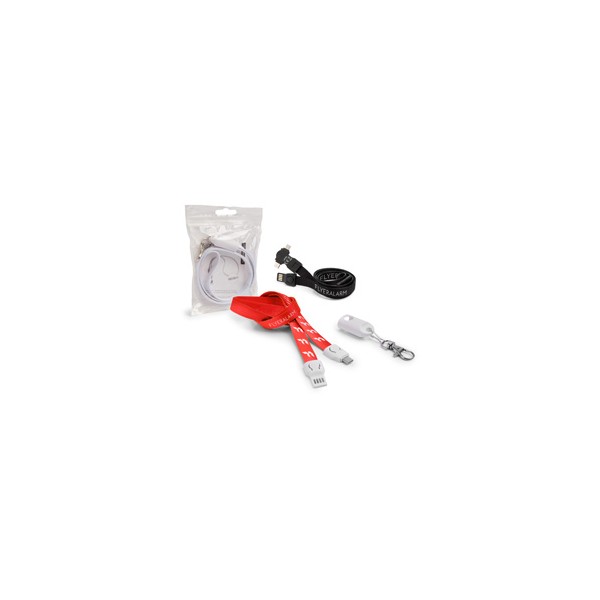 Lanyard con cavo multi-charger - FA-7151