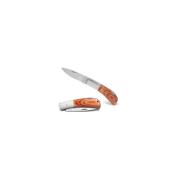 Coltellino tascabile con manico in legno - FA-7896