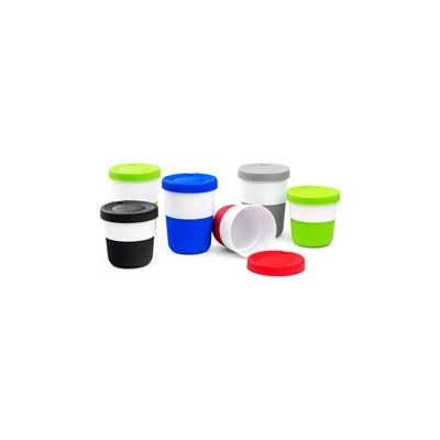 Campione di tazza da asporto in bioplastica - FA-7994 Campione di tazza da asporto in bioplastica - FA-7994