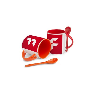 Tazze da caffè con cucchiaio - FA-8299 Tazze da caffè con cucchiaio - FA-8299