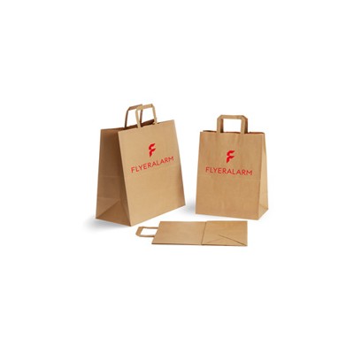 Buste di carta con manico piatto - FA-9010 Buste di carta con manico piatto - FA-9010