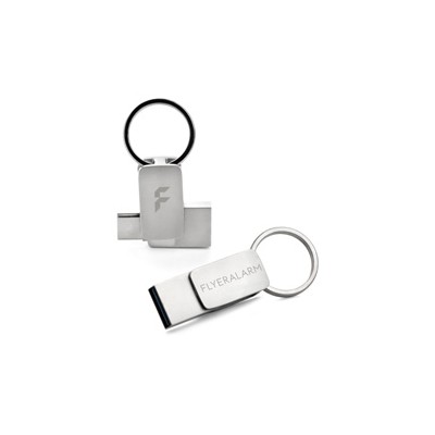Chiavette USB OTG con perno di metallo e anello portachiavi - FA-9776 Chiavette USB OTG con perno di metallo e anello portachiavi - FA-9776