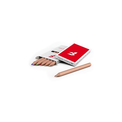 Set da 6 mini matite colorate Faber-Castell - FA-10273 Set da 6 mini matite colorate Faber-Castell - FA-10273