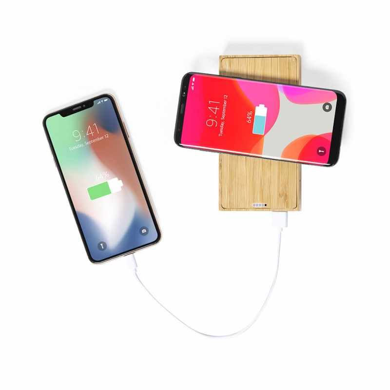 Power Bank wireless da 10.000 mAh personalizzato con logo - cod. MK1234