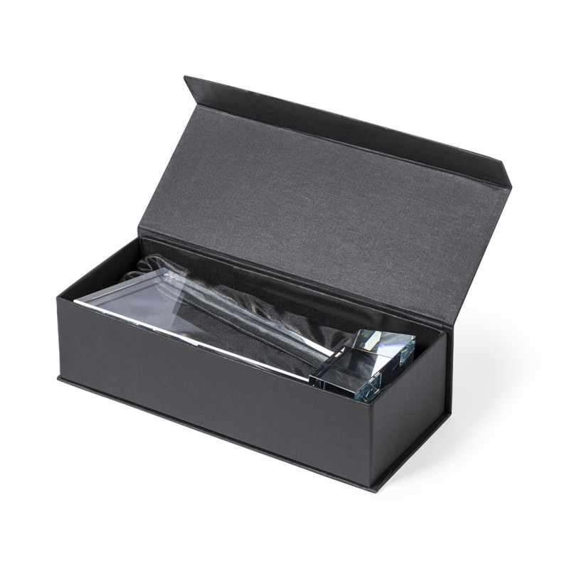 Trofeo in vetro 8.2 x 23 cm - cod. MK1252