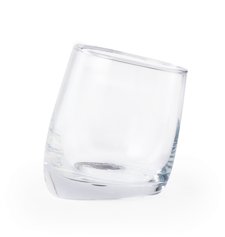 Bicchiere in vetro originale da personalizzare - cod. MK1254