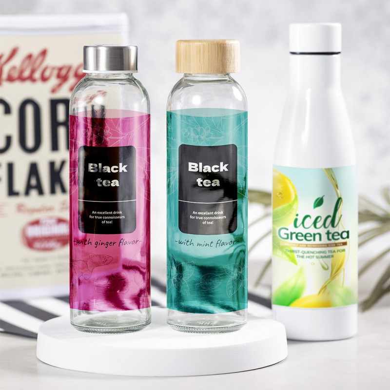 Borraccia bianca da 700 ml - cod. MK1259