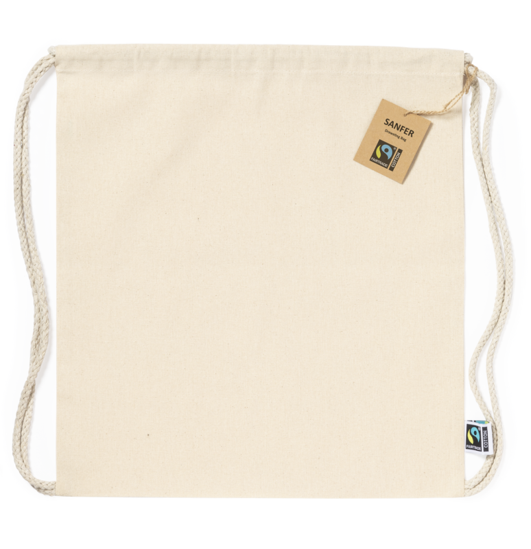 Zainetto da serigrafare con scritte f.to 38x42cm. - cod. MK1267