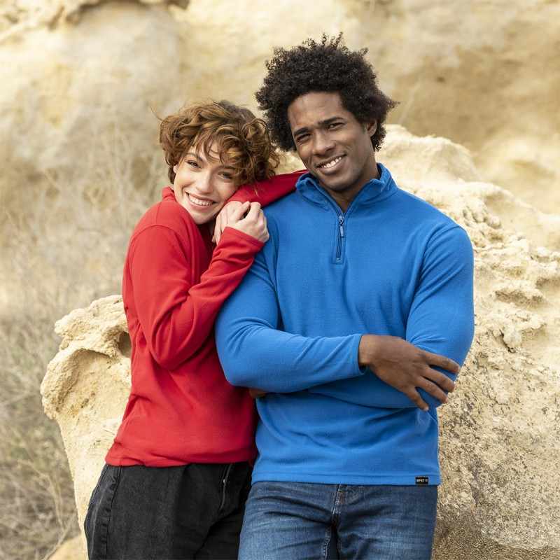 Felpa sportiva in pile - cod. MK1303