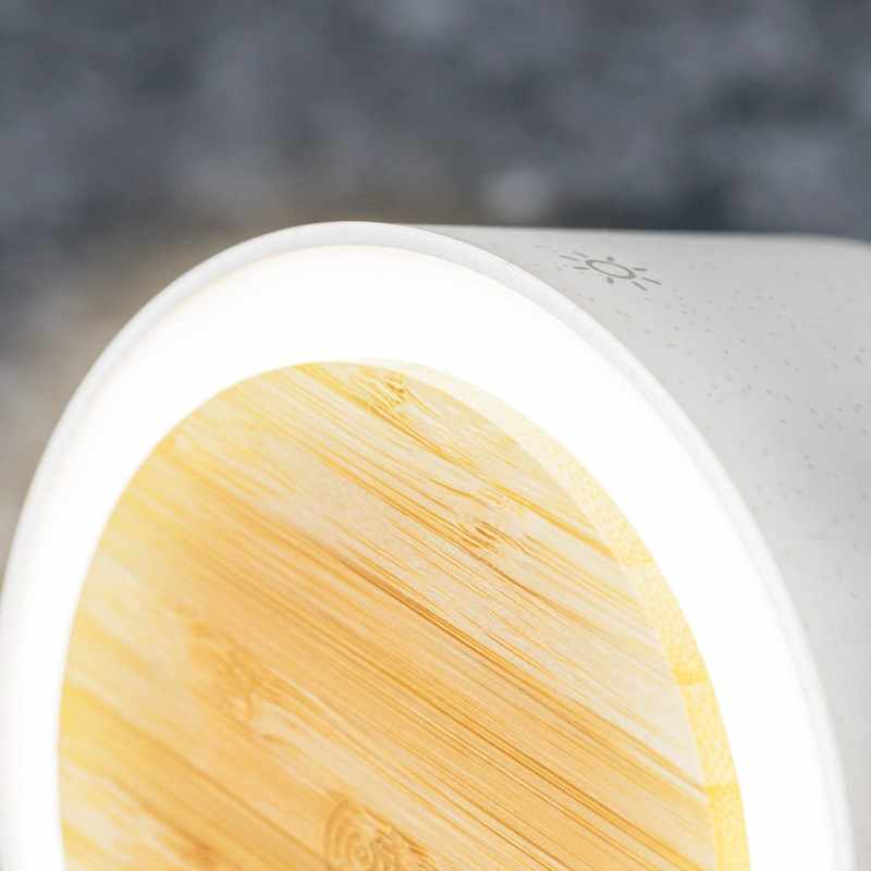 Lampada musicale con altoparlante e caricatore da personalizzare - cod. MK1351