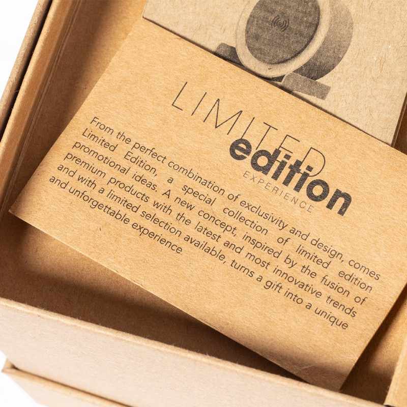 Lampada musicale con altoparlante e caricatore da personalizzare - cod. MK1351