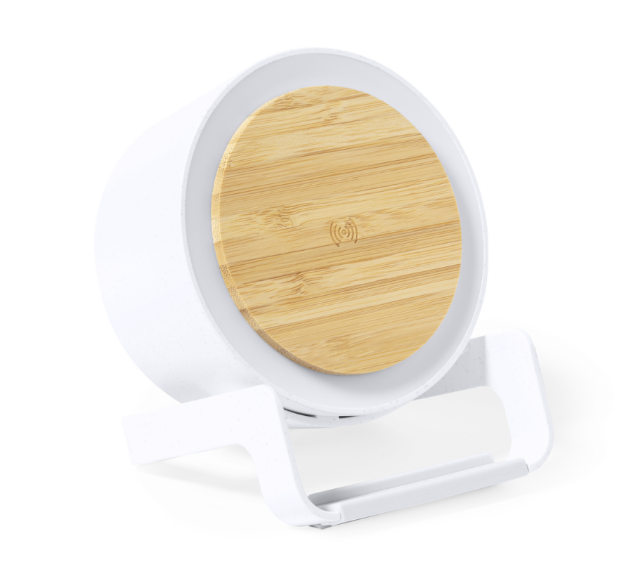 Lampada musicale con altoparlante e caricatore da personalizzare - cod. MK1351