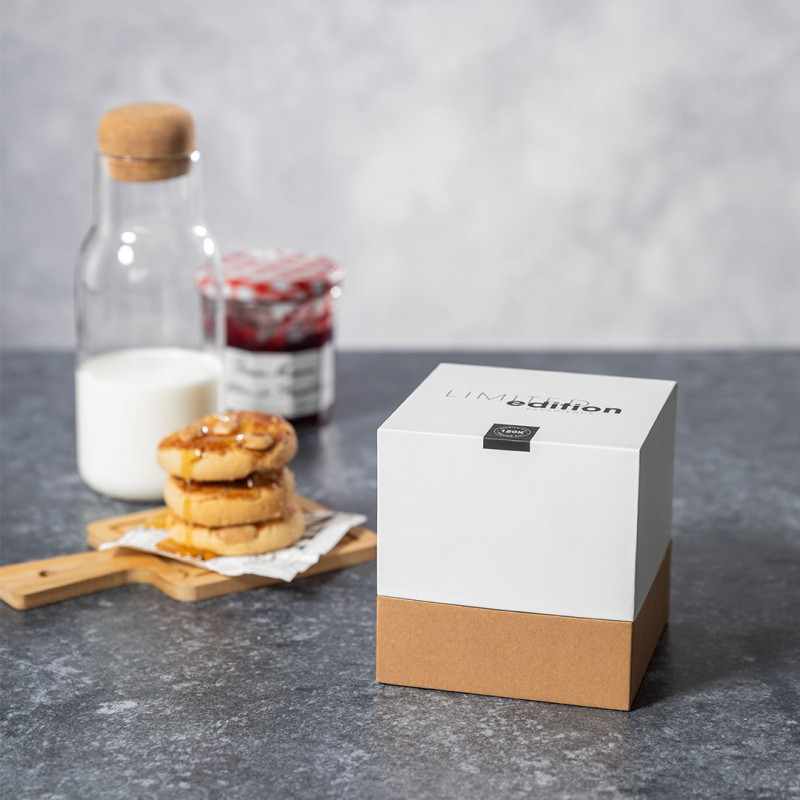 Tazza con dettagli in legno - cod. MK1358