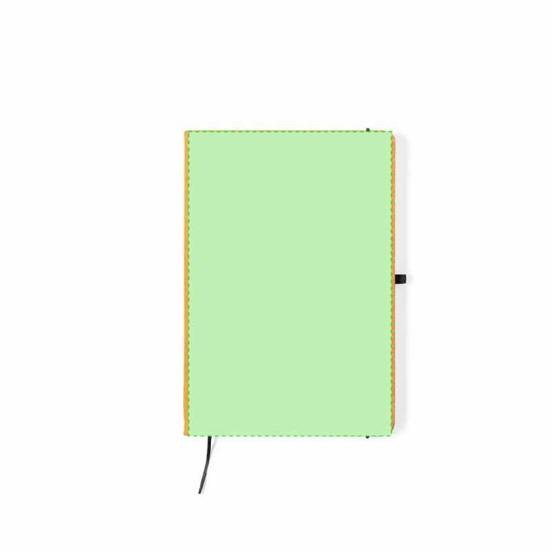 Block Notes in pelle riciclata da 100 fogli bianchi - cod. MK1412