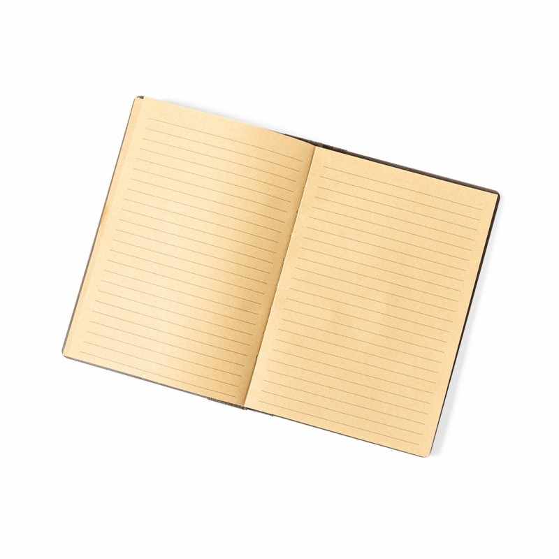 Block Notes con copertina in fibra di caffè da serigrafare - cod. MK1414