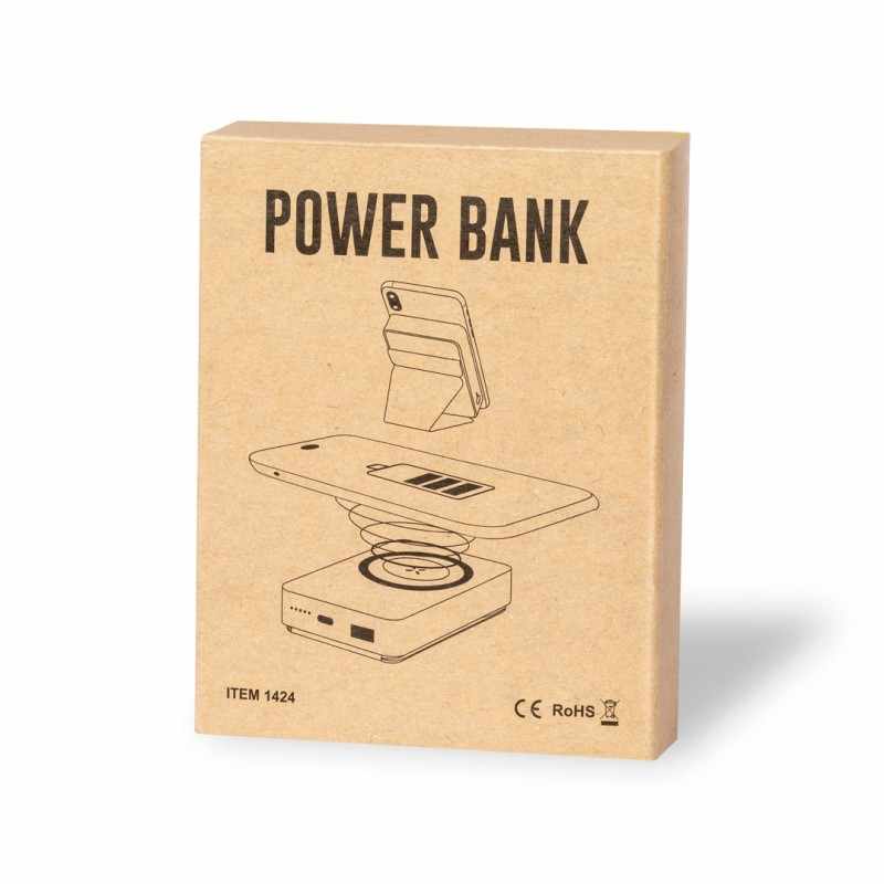 Power Bank wireless da serigrafare con logo - cod. MK1424