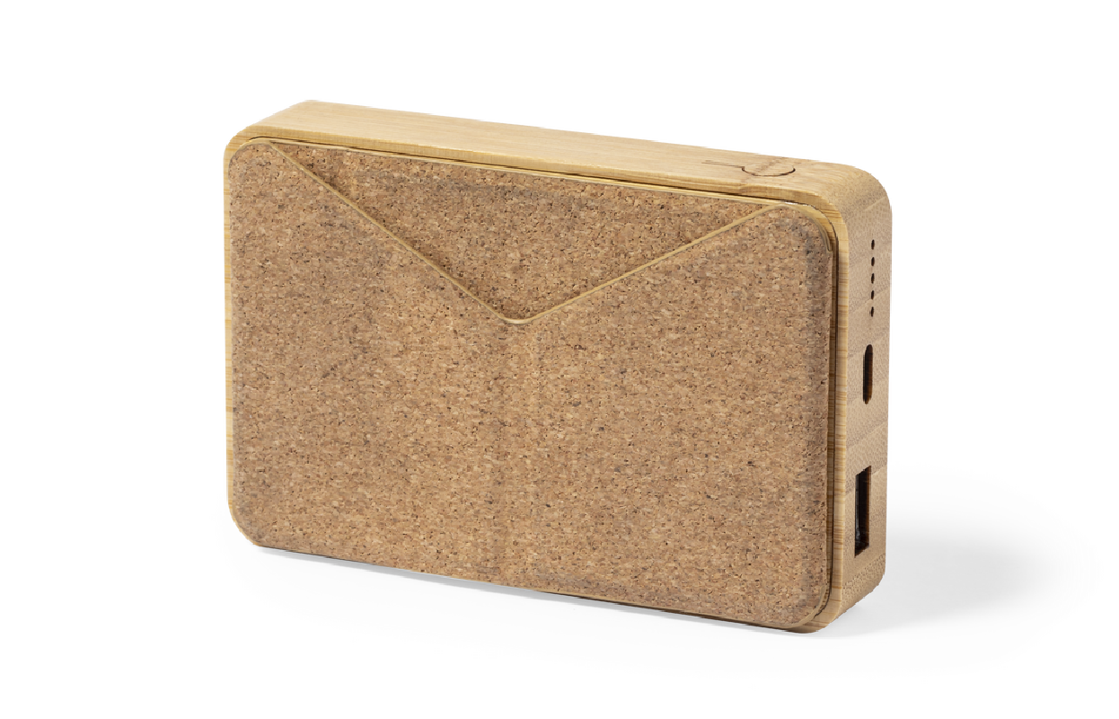 Power Bank wireless da serigrafare con logo - cod. MK1424