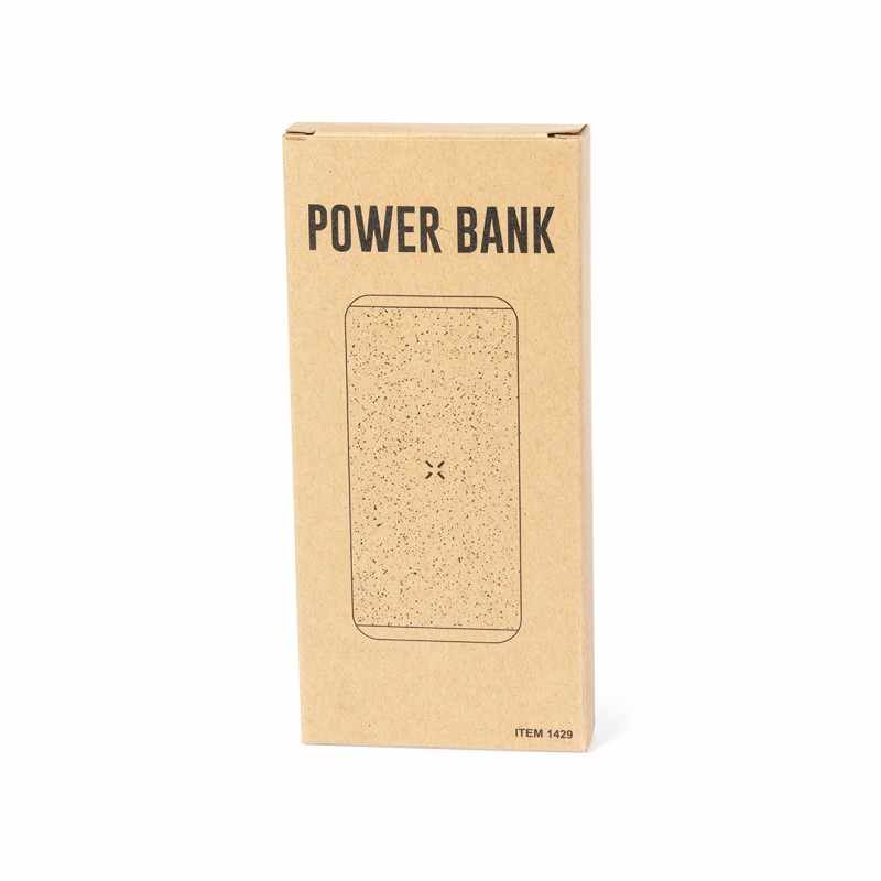 Power Bank wireless da 8.000 mAh con logo stampato - cod. MK1429