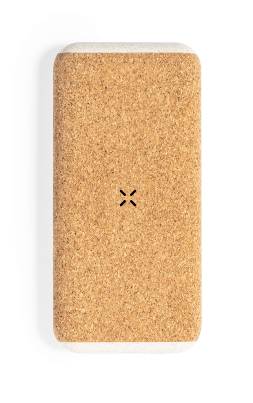 Power Bank wireless da 8.000 mAh con logo stampato - cod. MK1429