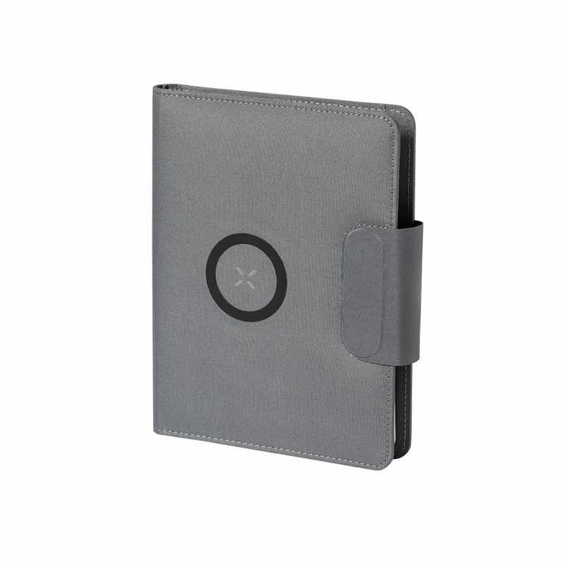 Block Notes multifunzione con caricatore wireless e 65 fogli - cod. MK1466