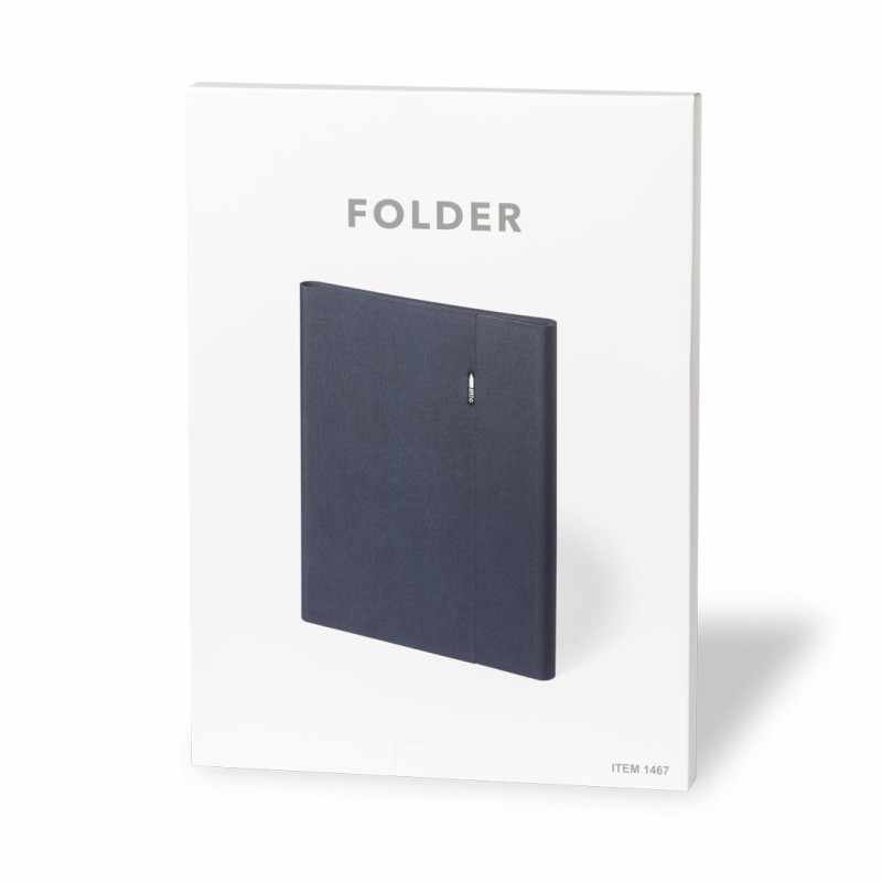 Cartellina con chiusura magnetica e scomparti per carte - cod. MK1467